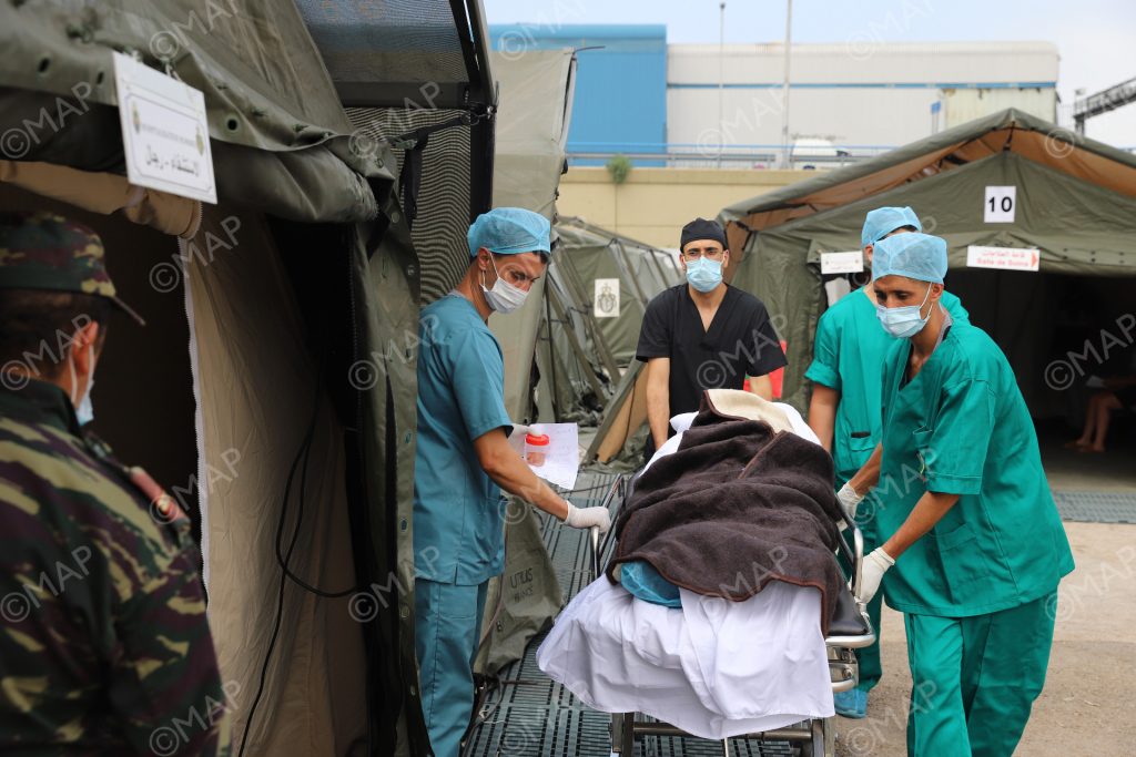 المستشفى العسكري المغربي ببيروت … عمليات جراحية نوعية ...