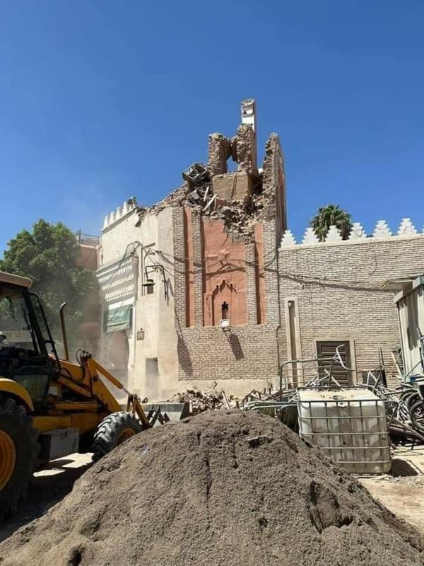 مراكش…الشروع في ترميم مسجد “خربوش” المتضرر من زلزال الحوز