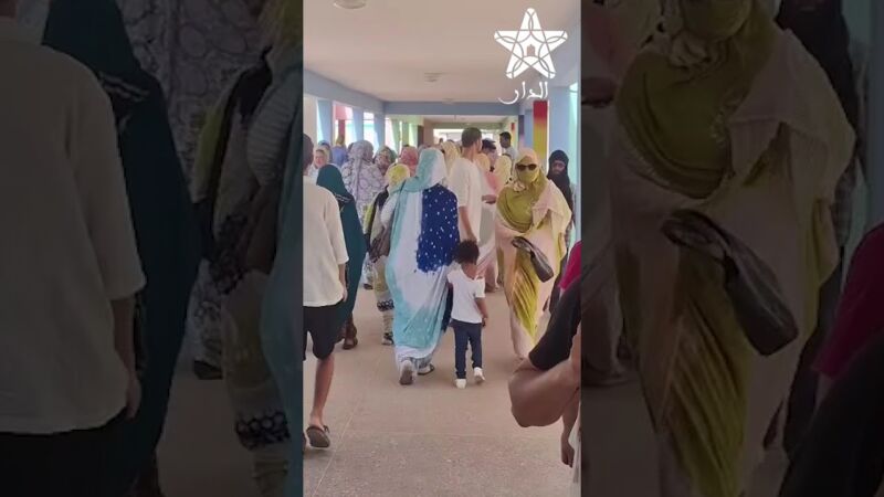 العيون .. اقبال كبير على صناديق الاقتراع في عملية التصويت لانتخابات 23 شتنبر 2026